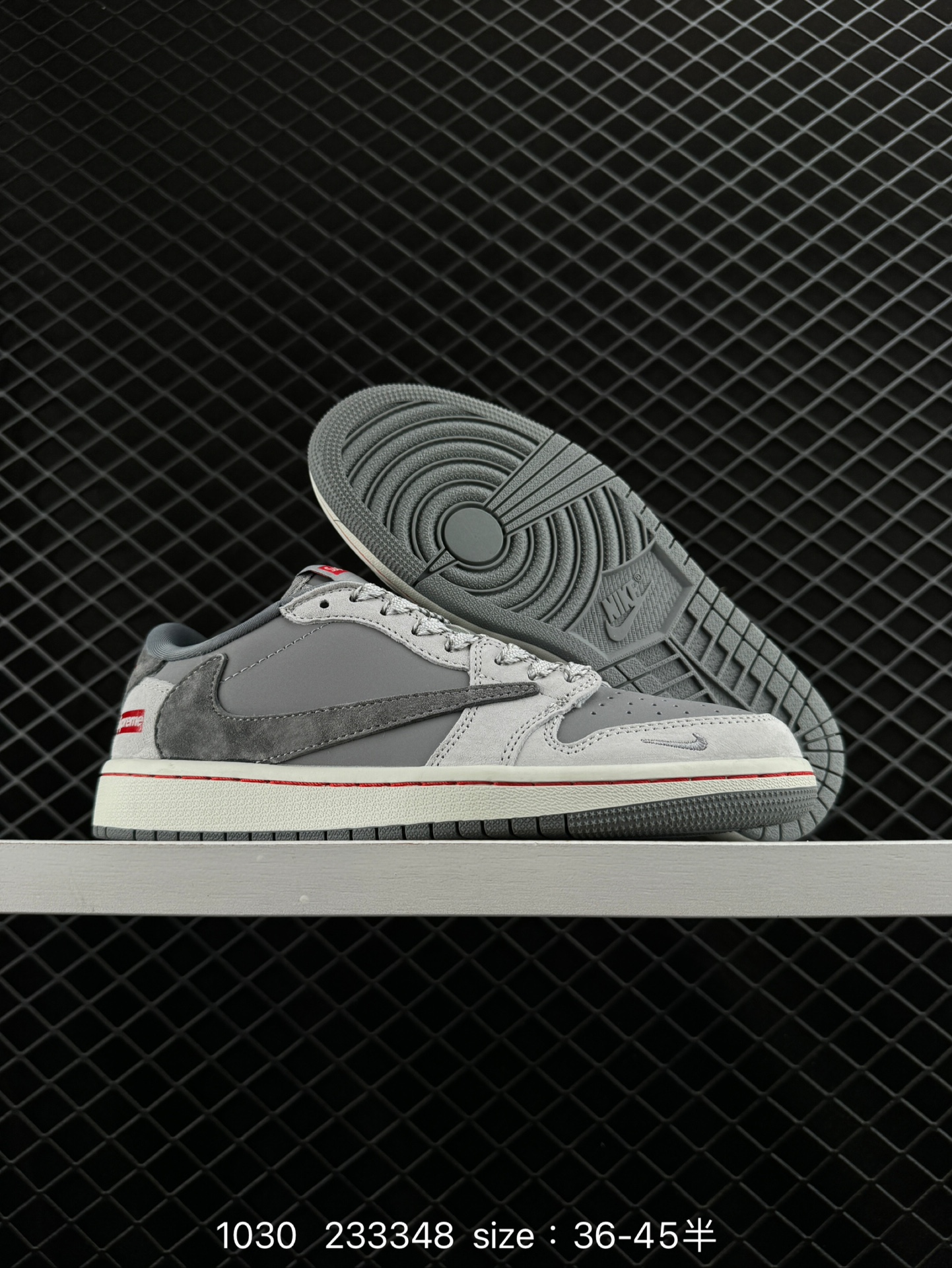 Travis Scott x Air Jordan 1 ” Reverse Mocha “